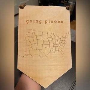 Citizen Home Decor “Going Places” pennant